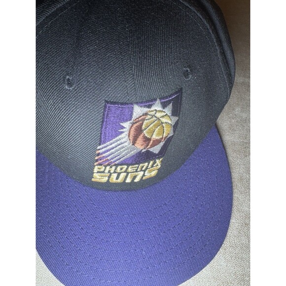 Phoenix Suns Hat Cap 7 3/4 Purple New Era 59FIFTY Basketball NBA Mens Fitted - Picture 7 of 7